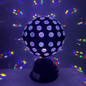 뉴 LED 핀볼 미러볼 라이브카페 7080 롤러장 인테리어 노래방 조명