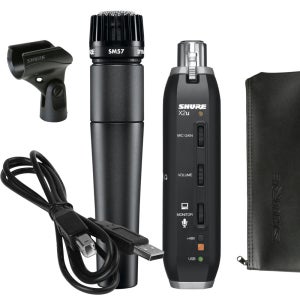 슈어 SM57-X2u 악기 마이크 디지털 번들