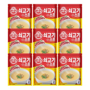 오뚜기 쇠고기 스프 80g 10개