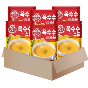 오뚜기 옥수수 스프 80g 6개
