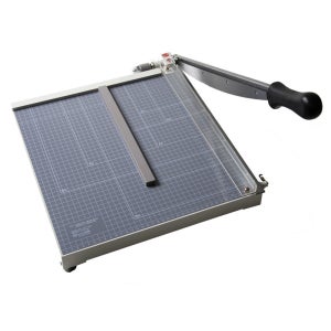 아톰 문서재단기 APT-400 B4 국내생산 종이코팅지필름 작두 문서재단기