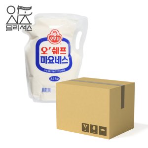 오뚜기 오쉐프 마요네즈 1box (3.2kg x 4개)