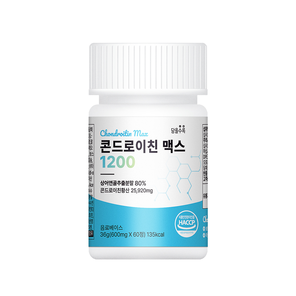 <b>자연담채 콘드로이친</b> 맥스 1200(600mg X 60정) /