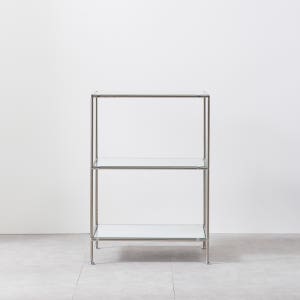 로쏘 제스트 미드센츄리모던 600 3단 유리 선반