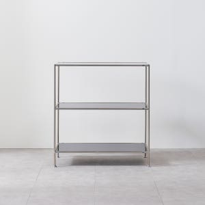 로쏘 제스트 미드센츄리모던 800 3단 유리 선반