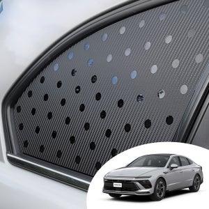 어른킹 소나타 NF 트랜스폼 YF 브릴리언트 LF 뉴라이즈 DN8 디엣지 C필러 리어 쿼터 글라스 스포츠 플레이트 타공 무타공 로고 포인트 컬러 데칼 스티커