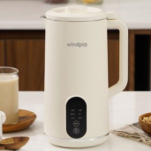 간편제조 윈드피아 두유제조기 600mL/10중칼날 편리한세척/이유식만들기 죽제조기