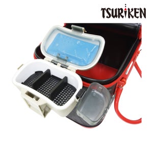 쯔리겐 에사바케츠 라이트쿨 보냉 미끼통 크릴통 미끼케이스 TSURIKEN