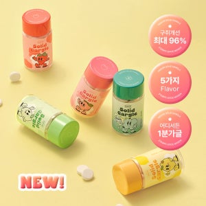 노도르 고체 가글 30정 입냄새 구취 백태 치석 제거 휴대용 1개