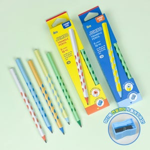 아이비스 점보 그립 삼각 연필 세트 필기 삼각 연필 그립감