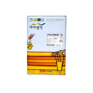 삼화 광택스 아이생각 수성아크론 광택 친환경 낙서방지 건물 내부 외부 백색 조색 18L