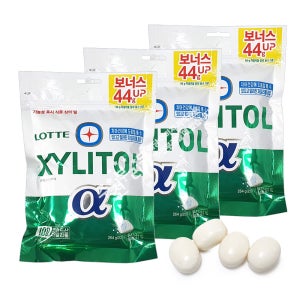 롯데 자일리톨껌 알파 대용량(264g) x 3봉