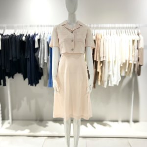 쉬즈미스 포켓 칼라 플레어원피스