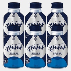 칸타타 콜드브루 블랙 캔 커피 275ml 24개입 한박스