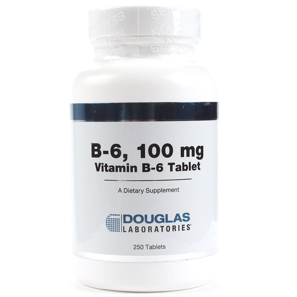 <b>더글라스랩스 비타민B6</b> 100mg 250정