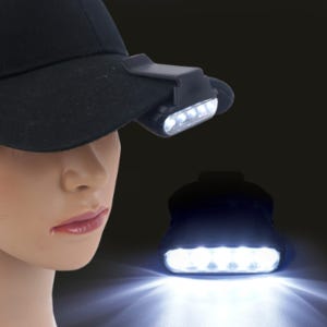 각도조절 LED모자랜턴 헤드캡라이트 등산낚시용 후레쉬