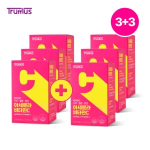 [트러플러스] [1+1] 아세로라 비타민C 30포, 3개