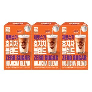 녹차원 제로슈가 호지차 블렌드 7스틱 x 3개