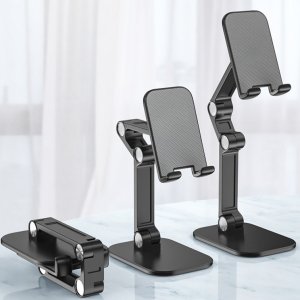 다용도 포터블 태블릿 거치대 각도조절 탁상용 전자제품 거치 차량용품 휴대하기 편한 원터치