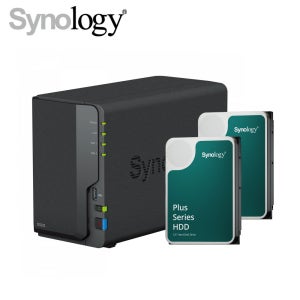 시놀로지 공식판매점 DS223 / 32TB (HAT3310-16TB x 2) 정품하드 포함 레이드구성 무료지원