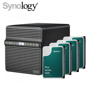 시놀로지 정품하드 포함 DS423 / HDD 48TB (HAT3310-12TB x 4) 시놀로지 공식판매점 레이드구성 무료지원