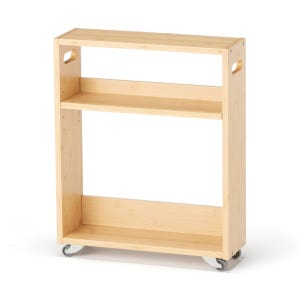 MUJI 무인양품 대나무 슬림 틈새 선반 S 이동식 수납장 83488390