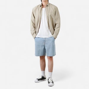 채드 시어서커 스트라이프 썸머 셔츠 (3 color / 베이지) 남자 여름 긴팔 남방