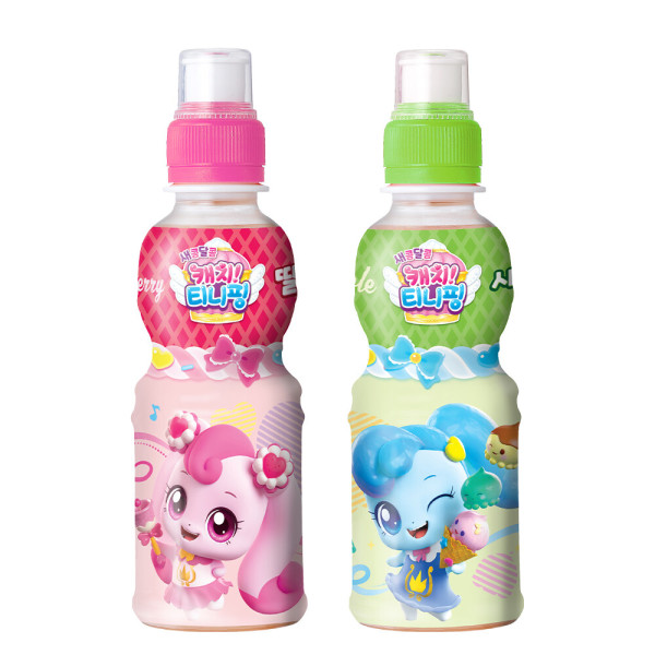 웅진 캐치티니핑 딸기 사과 200ml (48개) 칼슘 유산균 비타민 <b>아연</b> 과즙 대량 구매