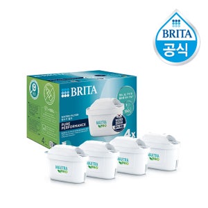브리타 정수기 필터 막스트라 프로 퓨어 퍼포먼스 4입
