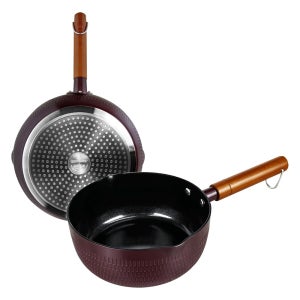 퀸센스 18cm 세라믹 코팅 멀티 IH 인덕션 겸용 이유식 냄비 1인용 소스팬