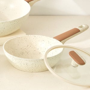 델라고 소테팬 세라믹냄비 멀티팬 바닐라빈 24cm