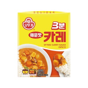 오뚜기 3분 요리 매운맛 카레 200g