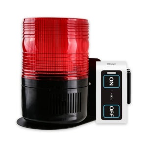 GSR-402S 음성안내 경광등 리모컨 GST-500 접점 하네스 산업안전 방수 음성경보기