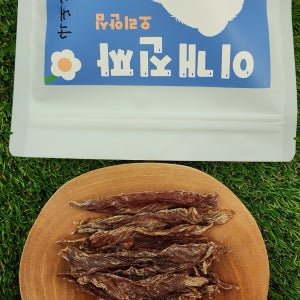그대로말린 오리안심100%국내산 강아지수제간식 이개진짜 육포250g