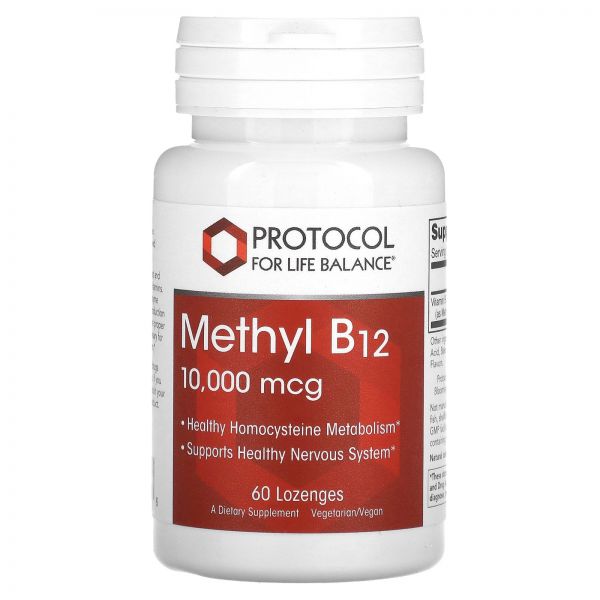 <b>프로토콜 포 라이프 발란스</b> 메틸 B-12 10000 mcg 60 드롭