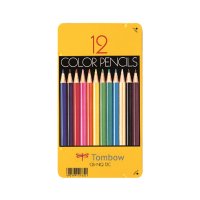 TOMBOW 톰보 색연필 12색 틴케이스 CB-NQ 12C