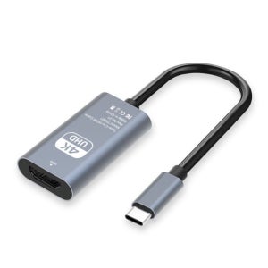 4K USB C타입 to HDMI 변환 젠더 맥북 듀얼모니터 연결잭 dex 영상 컨버터