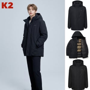 K2 G900 트리니티 어반 고어 다운 패딩 남성 KMW25531 구스 다운 패딩 야상 점퍼 자켓