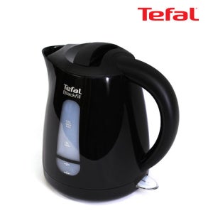 테팔 스텐 무선 전기 주전자 고급 커피 포트 1.5L 블랙 사무실 여행용 포트기