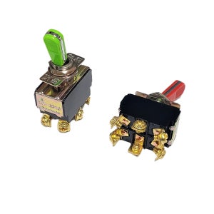 토글스위치 DJT-6210CF 2단 볼트타입 125V 10A 250V 5A 10EA