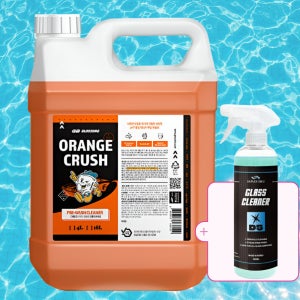 글로스브로 오렌지크러쉬 글로스브로 프리워시 4L+듀 글래스 크리너