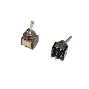 토글스위치 DTS-6203 2단 6Pin 125V 3A 250V 2A 10EA