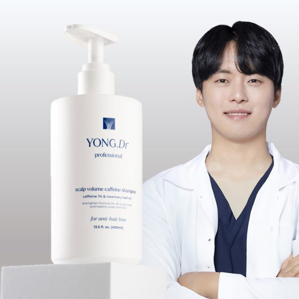용닥터 탈모 샴푸 400ml 1개 탈모 기능성 샴푸 탈모 완화 스칼프 카페인 샴푸