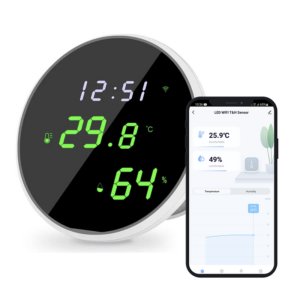 IOT 온습도계 와이파이 스마트 정확한 디지털 온도계 습도계