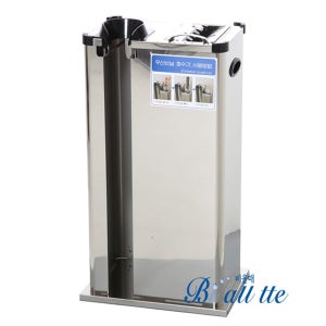 스텐우산포장기 1구 우산비닐회수기부착형 비닐수거함 휴지통부착 우산꽂이