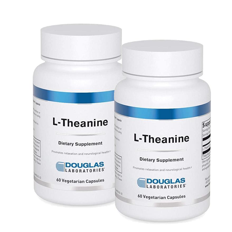 더글라스랩 엘<b>테아닌</b> L-<b>테아닌</b> 캡슐 60정 2개 L-Theanine