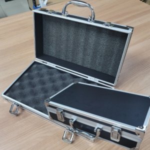 초경량 알루미늄 철제공구함 장비보관 007가방 블랙L