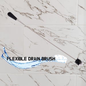 삭개오 배수구 세면대 화장실 변기 세척 브러시 브러시 와이어 롱 긴 61CM