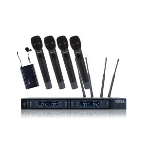 카날스 무선마이크 4채널 MW-4000 (무선마이크 여러 타입 선택 가능)