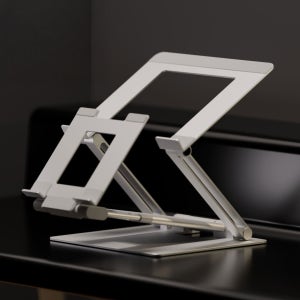 프레임바이 DW STAND PRO 실버 듀얼 노트북 태블릿 거치대